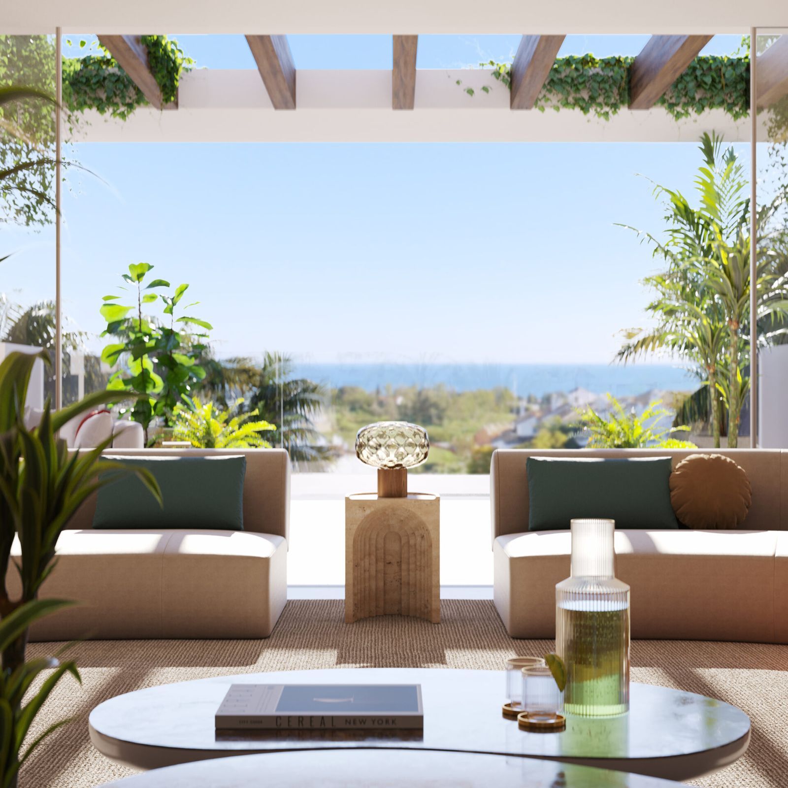 15 modern living room sea view